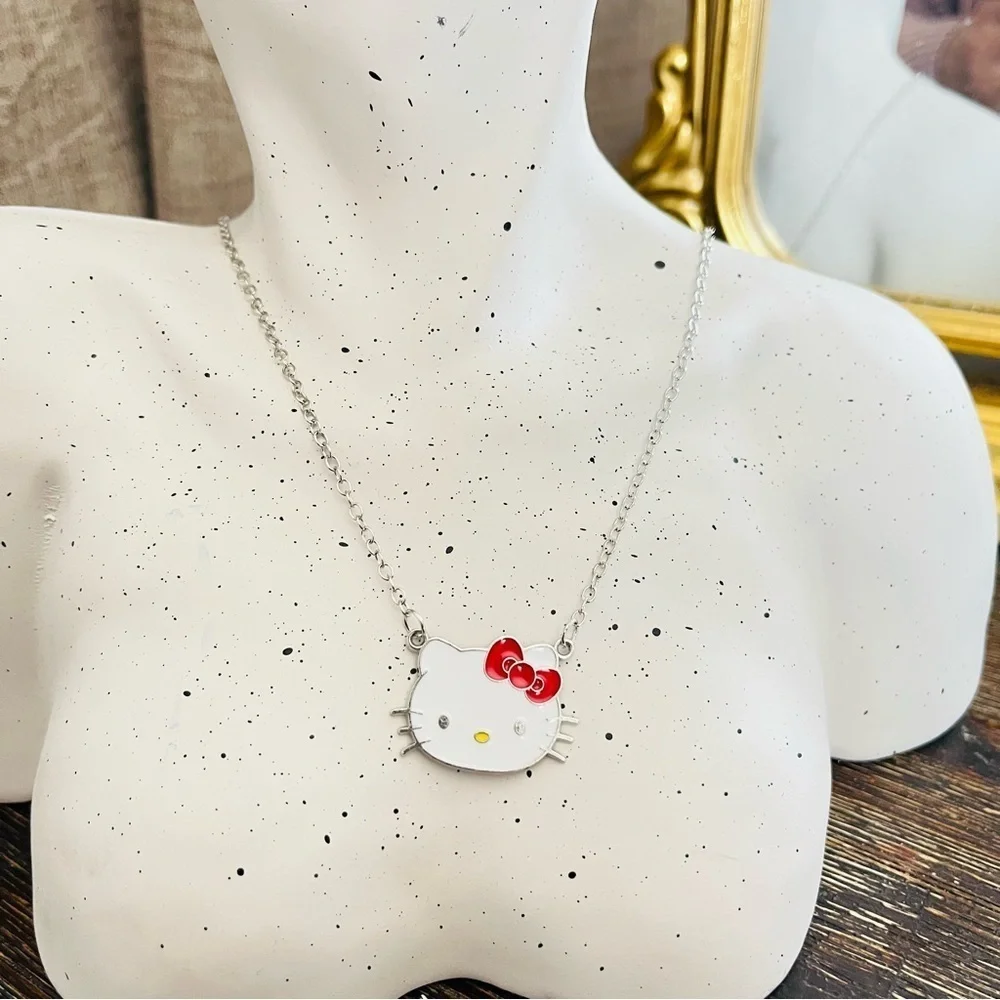 Hello Kitty Silver Necklace